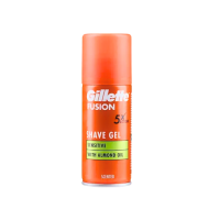 GILLETTE FUSION 5X SHAVE GEL SENSITIVE WITH ALMOND OIL 75ML